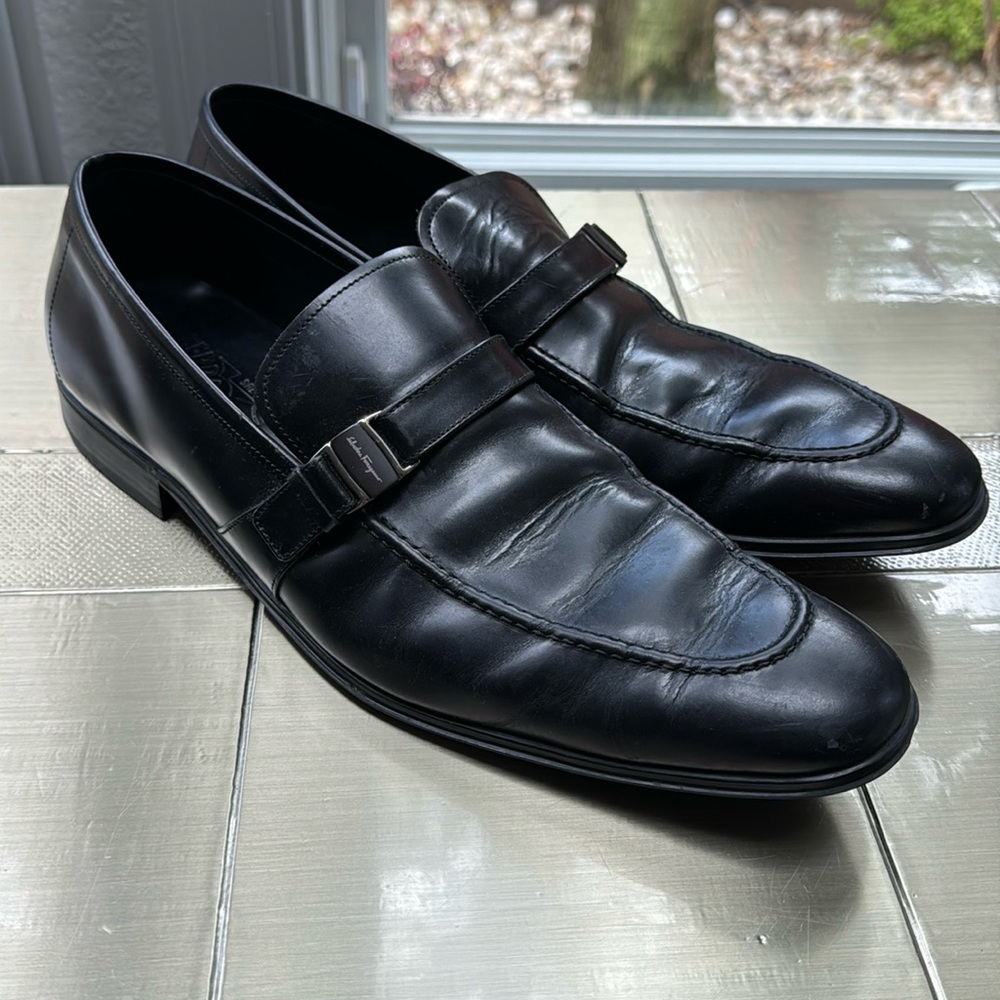Men’s Ferragamo dress shoes